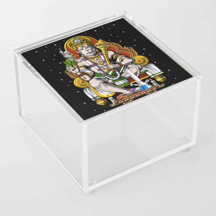 Hanuman Hippie Stoner Acrylic Box