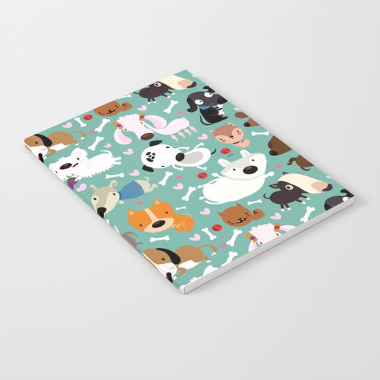 Dog pattern Notebook