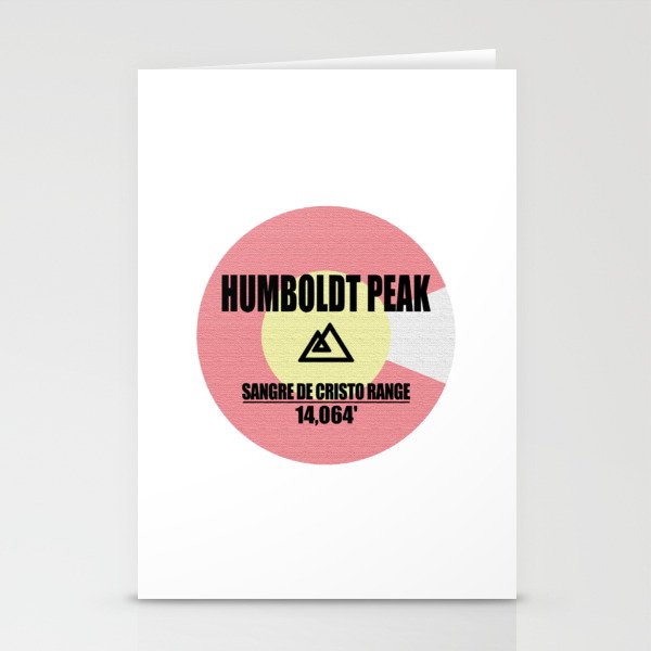 Humboldt Peak Colorado Stationery Cards