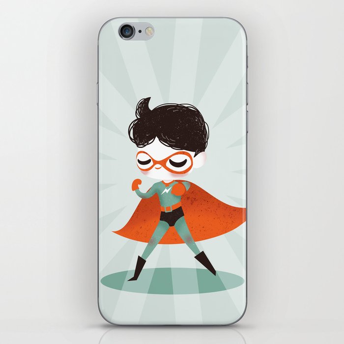 Super Hero ! Boy iPhone Skin