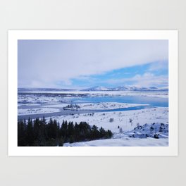 Iceland Scenery Art Print