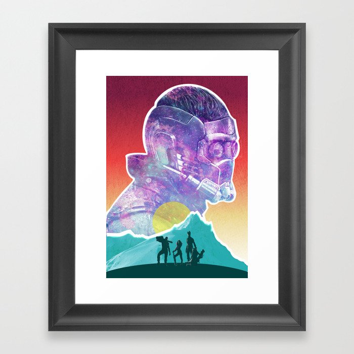 Starlord...Who? Framed Art Print