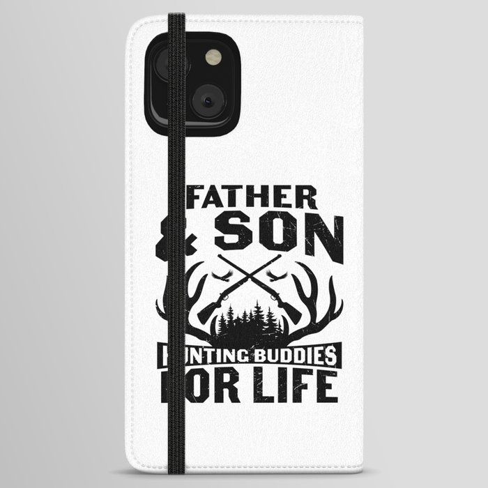 Father & Son Hunting Buddies For Life iPhone Wallet Case