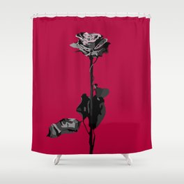 Deadroses Blackbear Shower Curtain