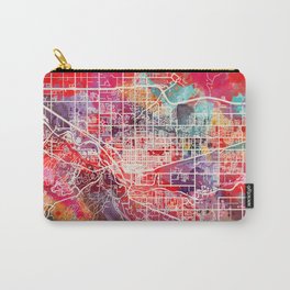 Grand Junction map Colorado CO 2 Carry-All Pouch