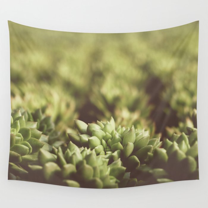 Succulent III Wall Tapestry