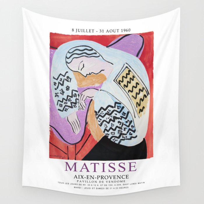 Matisse Exhibition - Aix-en-Provence - The Dream Artwork Wall Tapestry