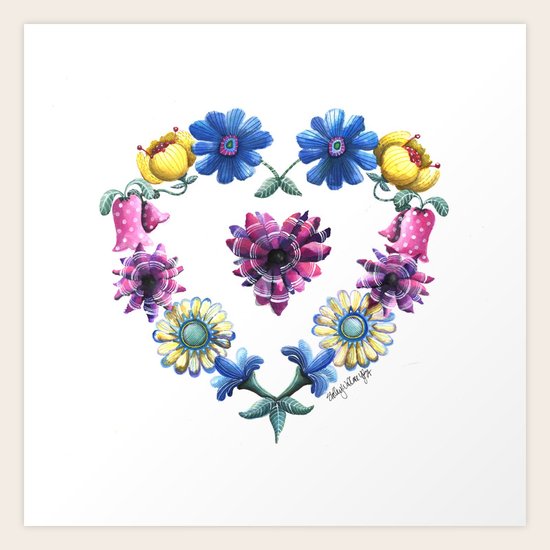 Lovely Flowers Art Print