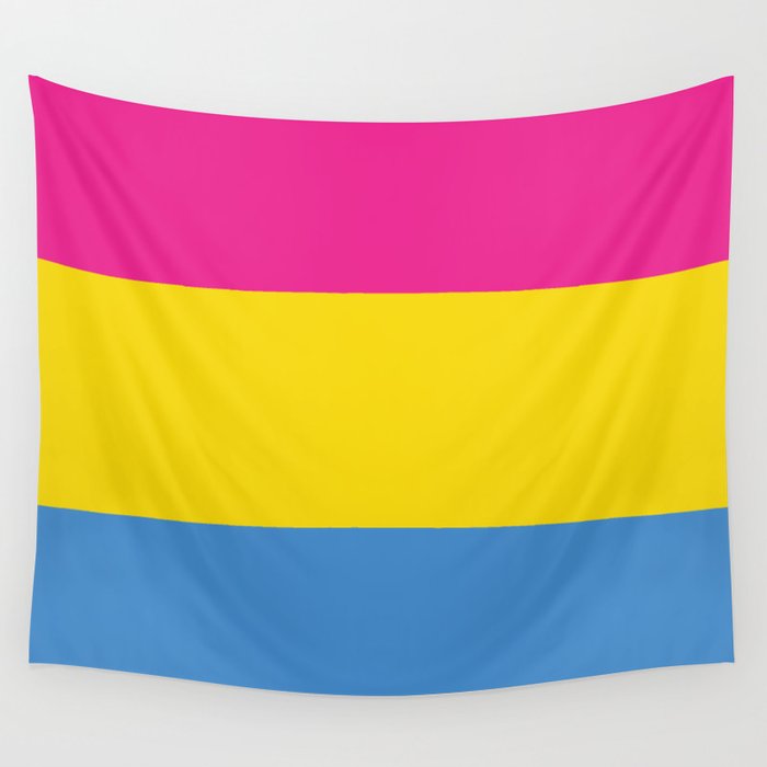 Pansexual Pride Wall Tapestry