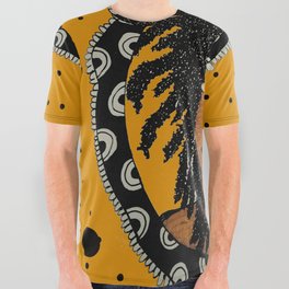 Yellow Fever All Over Graphic Tee