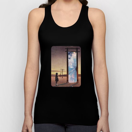 The broken window Unisex Tank Top