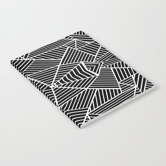 Ab Zoom Mirror Black Notebook