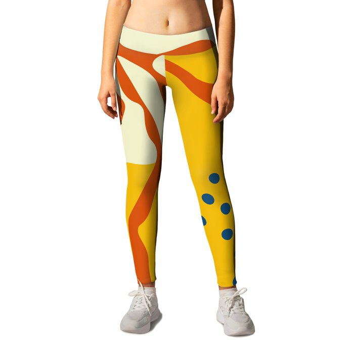 6 Abstract Shapes 211214 Minimal Art  Leggings