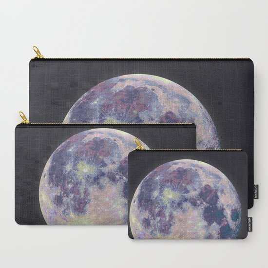 Blue Moon Carry All Pouch By Martaolgaklara Society6