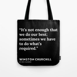 52    | Winston Churchill Quotes | 200530 Tote Bag