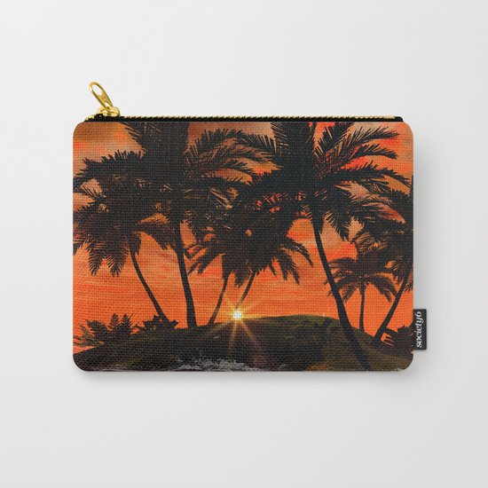 Wonderful red sunset Carry-All Pouch