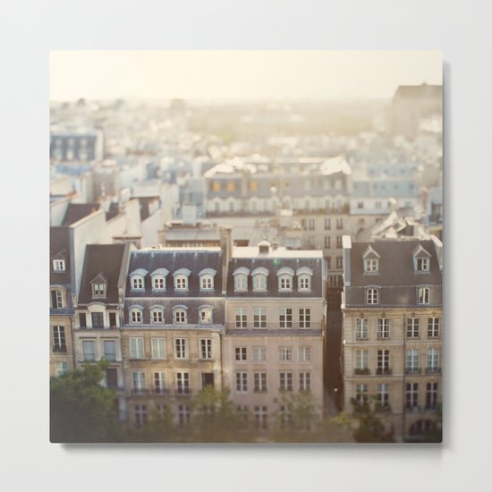 Dans Mon Reve de Paris Metal Print