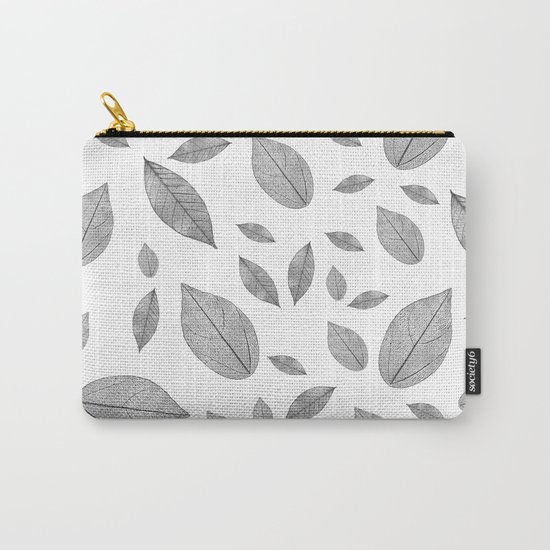 leaf pattern Carry-All Pouch