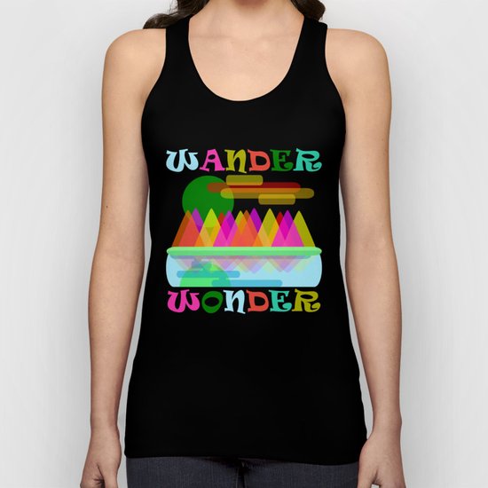 Wander Wonder Unisex Tank Top