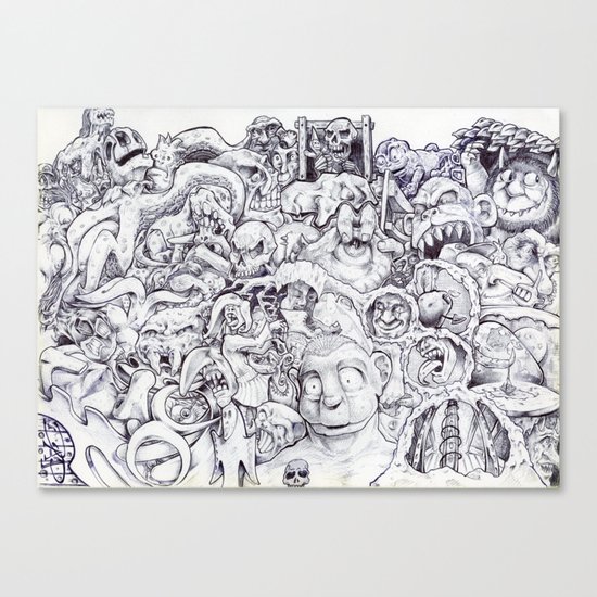 Where's Waldo? Canvas Print