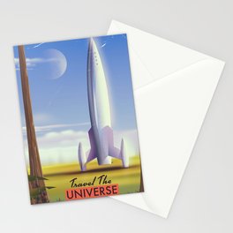 Travel The Universe Stationery Card