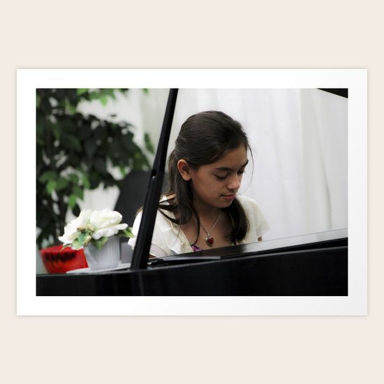 Piano Art Print