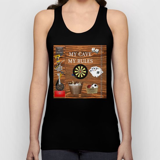 Man Cave Unisex Tank Top