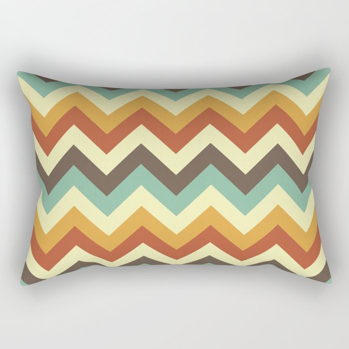 Zigzag Rectangular Pillow
