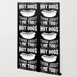 Hot Dog Chicago Style Bun Stand American Wallpaper