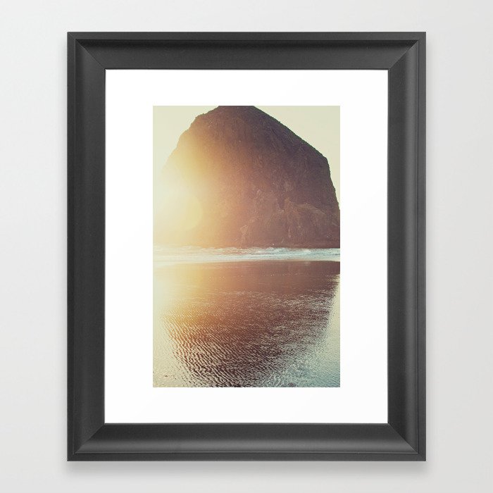 This is where I want to be... Framed Art Print
