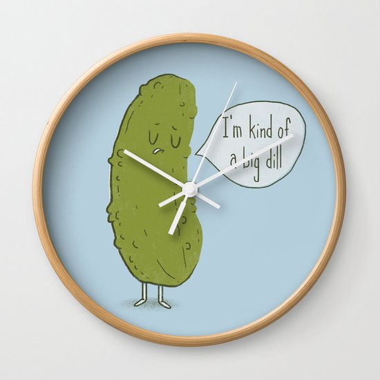 Big Dill Wall Clock