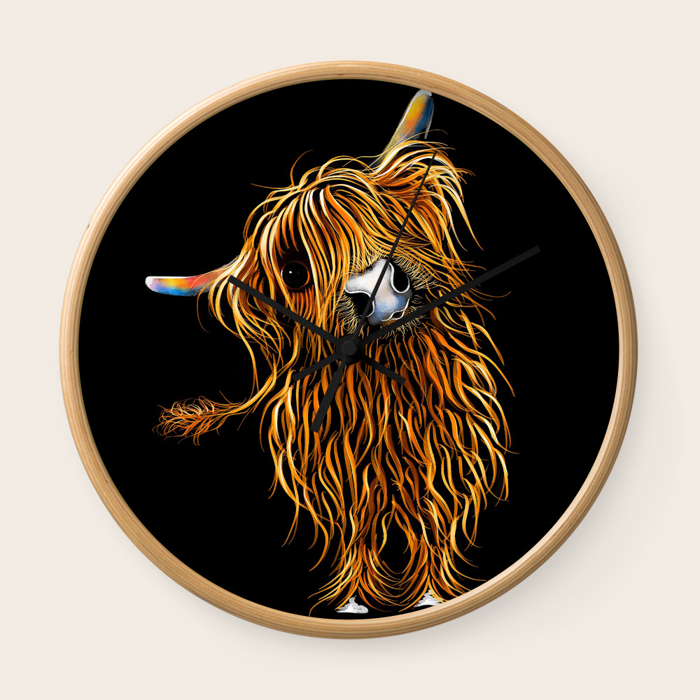 Highland Cow Prints Of Original Scottish Painting Coooweee On