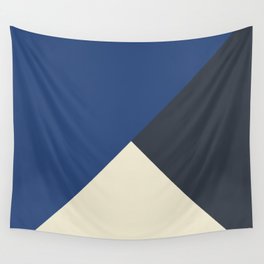 Origami Geo Tile // Blue tones // Mix + Match Wall Tapestry