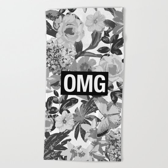 OMG Beach Towel