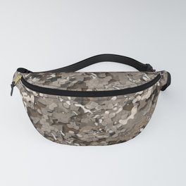 Urban Brown Realistic Camo Fanny Pack