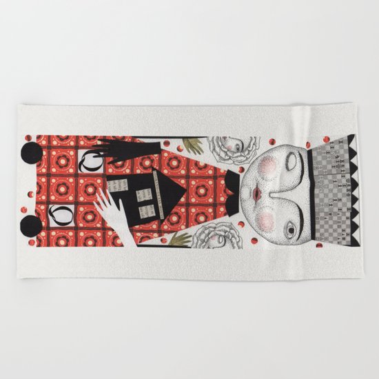 The White Queen Beach Towel