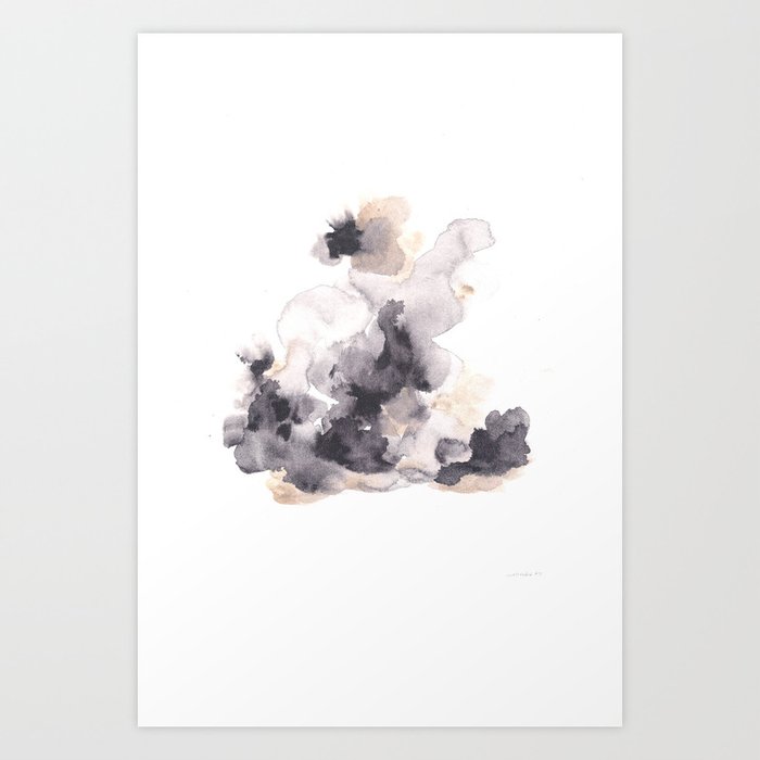 170714 Abstract Watercolour Play 7 Modern Watercolor Art