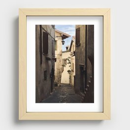 Italian Streets Photography Recessed Framed Print