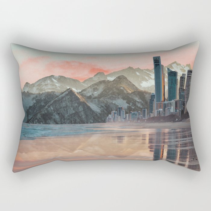 The Edge of the Earth Rectangular Pillow