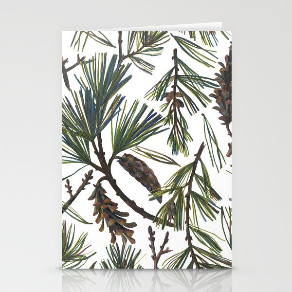 Pine Bough Stationery Cards