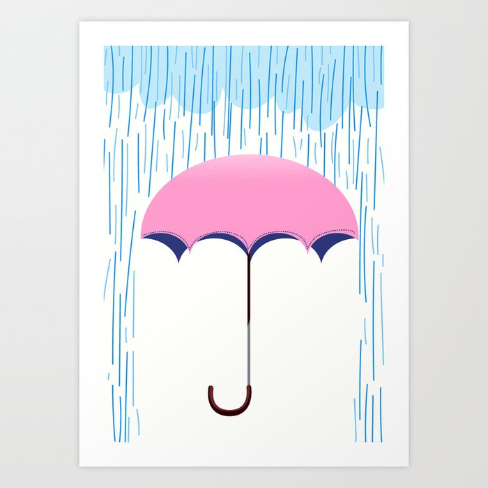 umbrella and rain