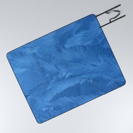 Blue Pattern Picnic Blanket
