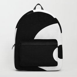 Yin And Yang Sides Backpack