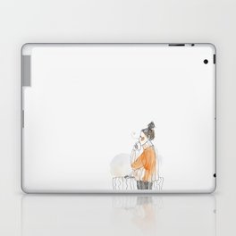 Coffee on balcony Laptop & iPad Skin