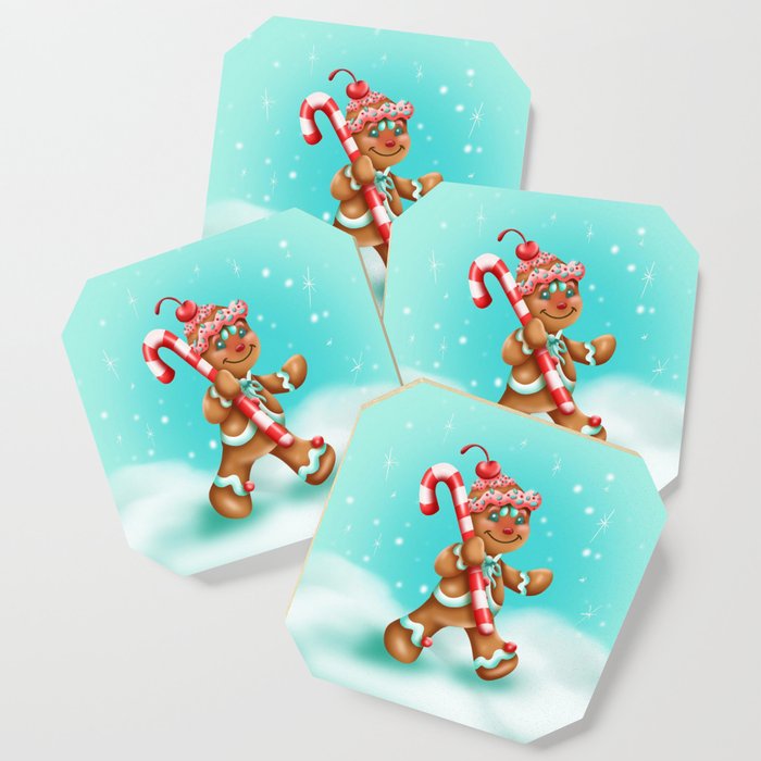 Gingerbread Man Coaster