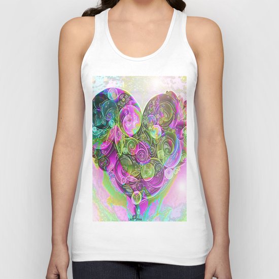" To like , it is to prefer an other one to oneself " Unisex Tank Top