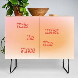 This Must Be The Place: Gradient Edition Credenza