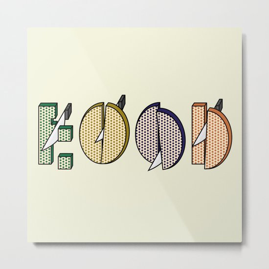 Food Metal Print