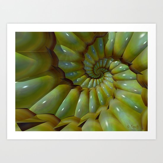 Shellfish Dream Art Print