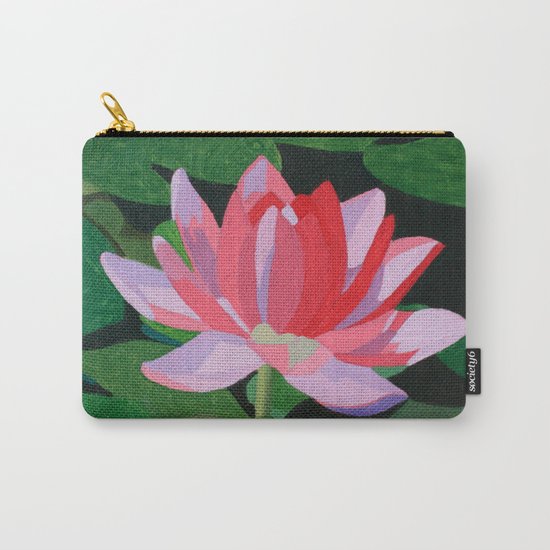 Water Lily Carry-All Pouch